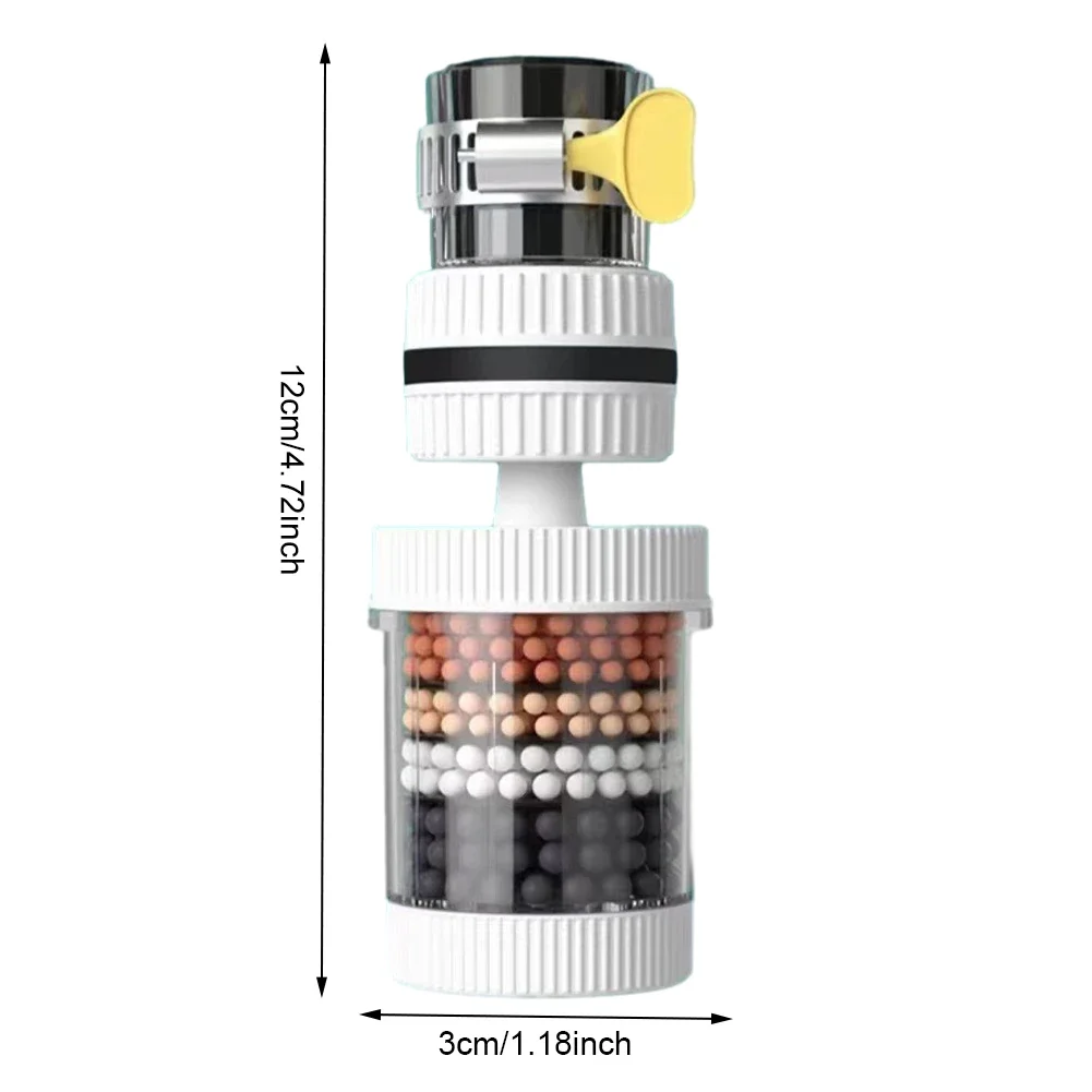 Plumbing - Universeller Duschhahn, 6-lagiger Wasserhahn, Wasserfilter, Wasserhahn,