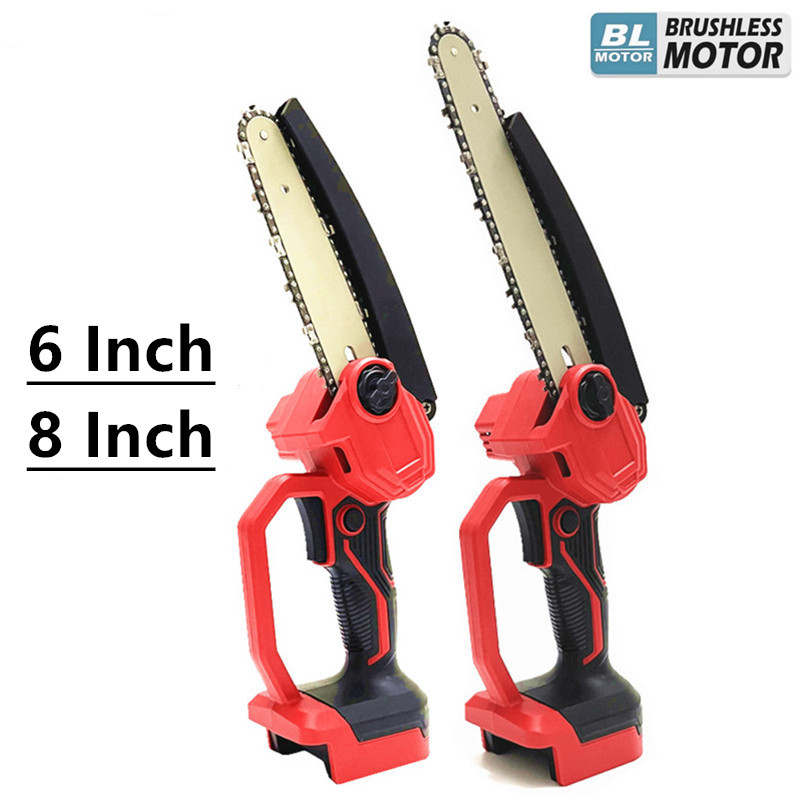 Mini Electric Chainsaw 6 Inch - Für Milwaukee 18V Batterie 6/8 Zoll