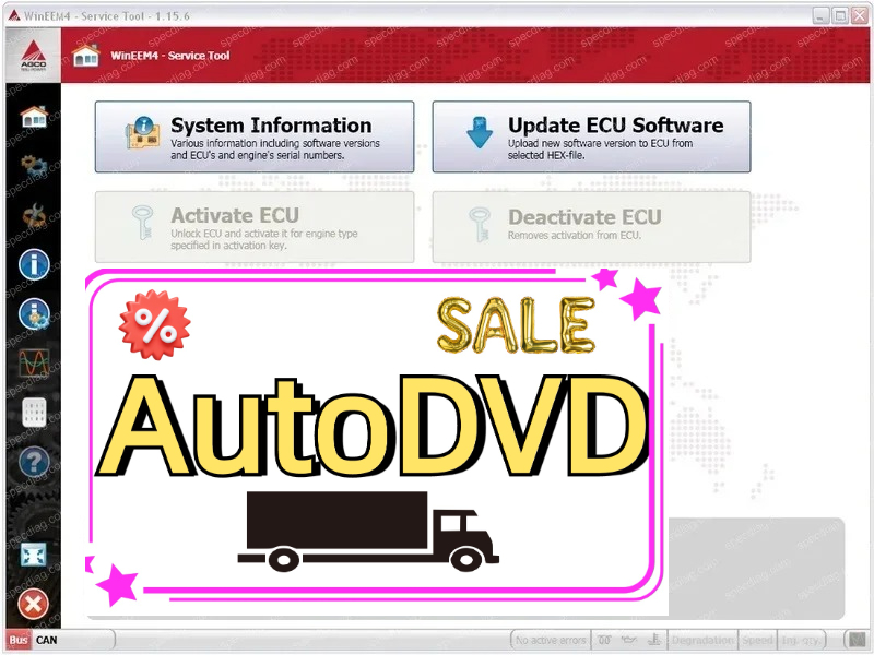 Power Tools - AutoDVD AGCO SISU Power WinEEM4 Service-Tool