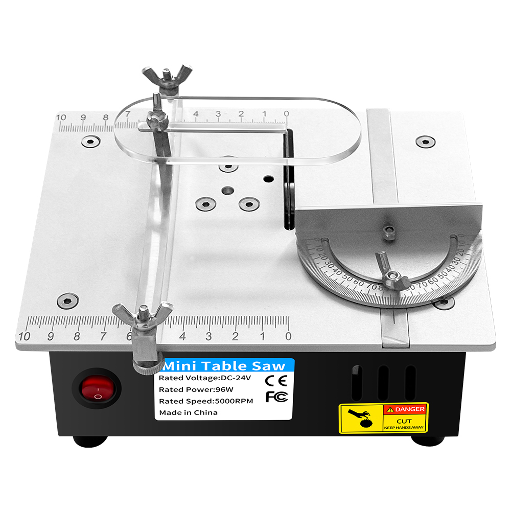 DC24V Haushalts-Miniatur-Holz  – Mini Table Saw For Woodworking Bewertung und Preis