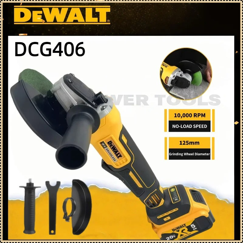Dewalt DCG406 125MM Bürstenlos – Brushless Angle Grinder Battery Powered Bewertung und Preis