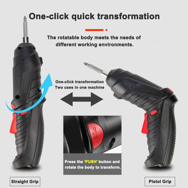 Elektroschrauber-Set, 3,6 V, k – Electric Screwdriver Rechargeable Usb Bewertung und Preis