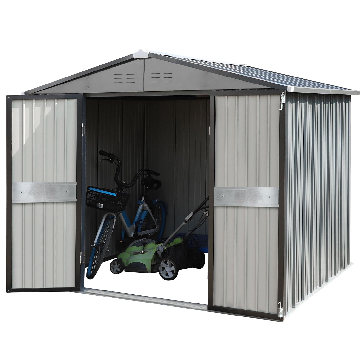 10' x 10' Gartenhaus mit Doppe – Garden Tools Bewertung und Preis