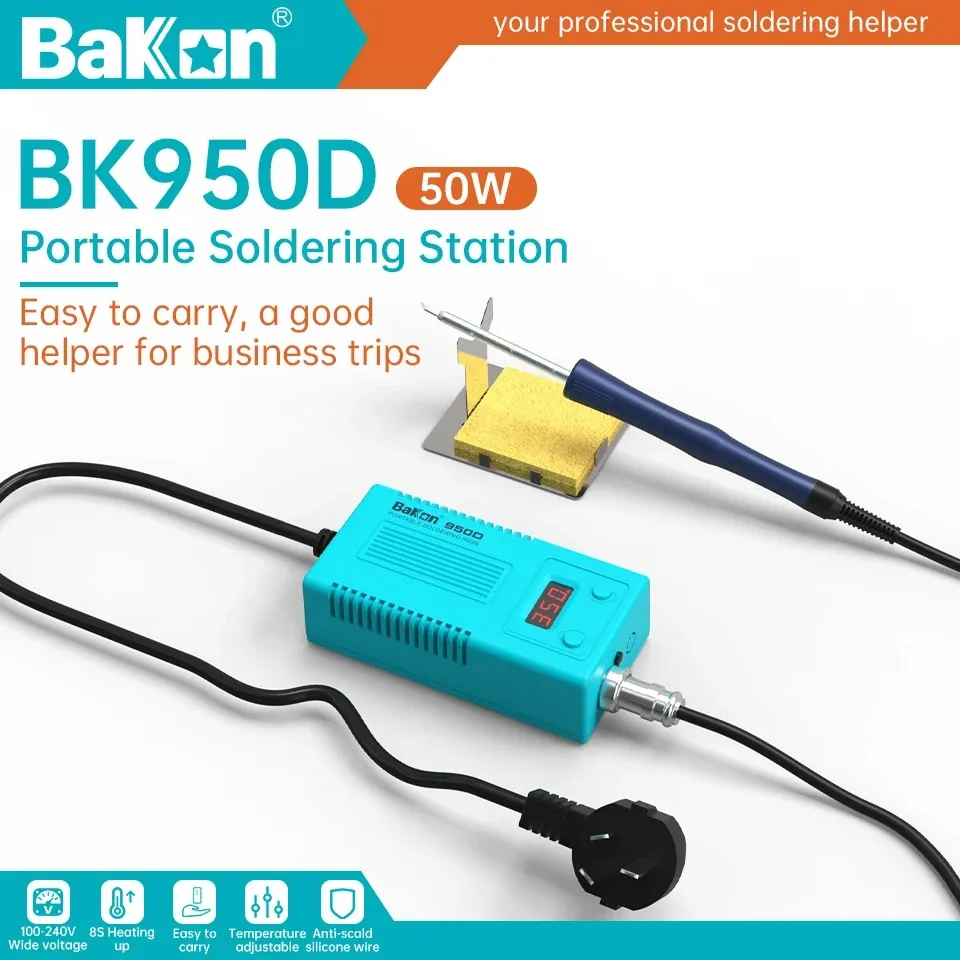 Bakon BK950D Lötstation T12 Te – Digital Soldering Station T12 Bewertung und Preis
