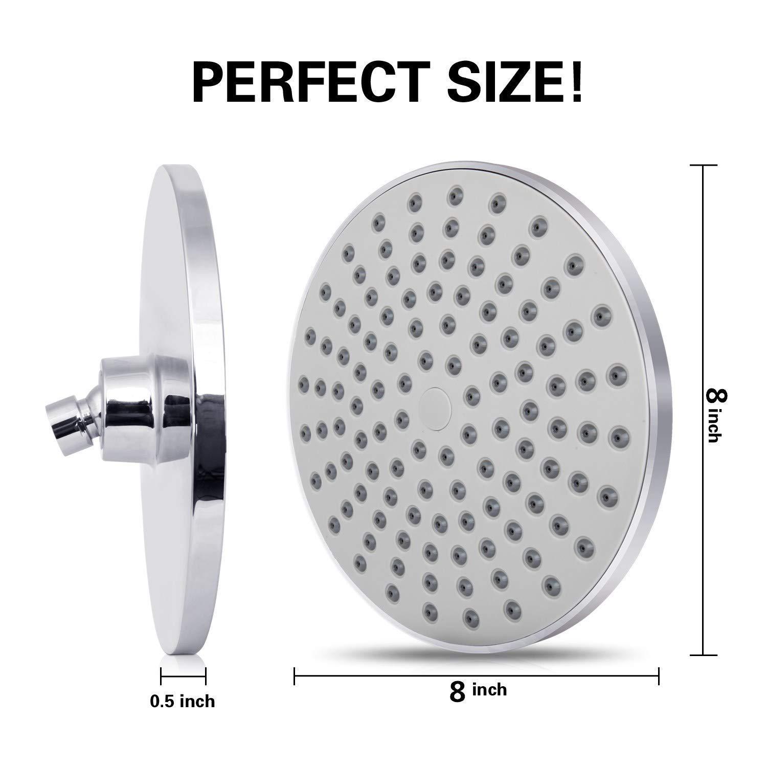 Regenduschkopf mit großem Pane – Plumbing Bewertung und Preis
