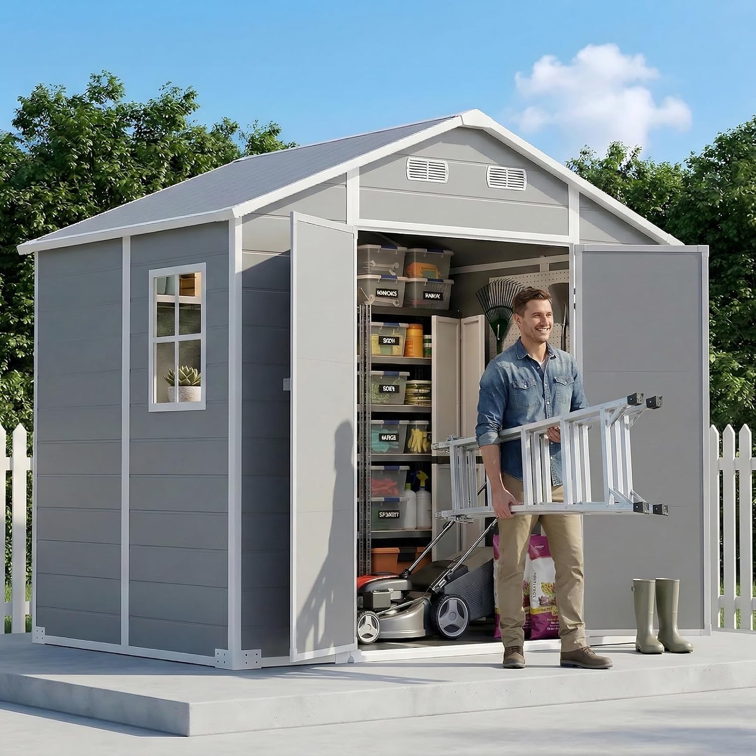 8×6 Fuß großer Outdoor-Gerätes – Garden Tools Bewertung und Preis