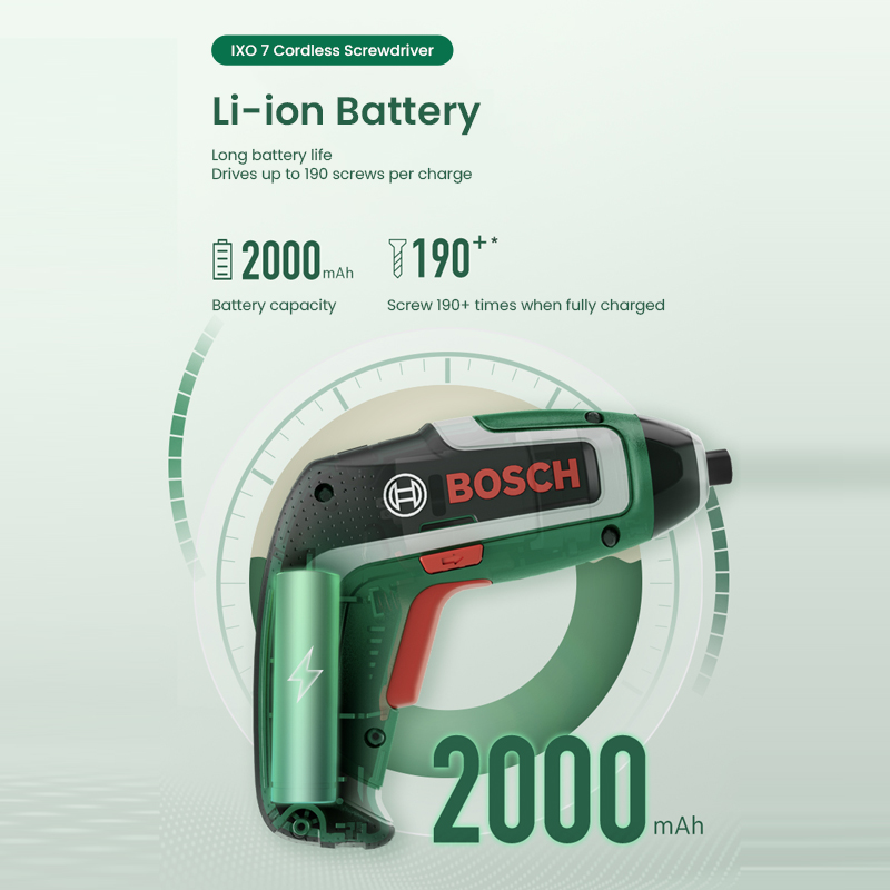 Bosch IXO 7 Akku-Schraubendreh – Electric Screwdriver Rechargeable Usb Bewertung und Preis